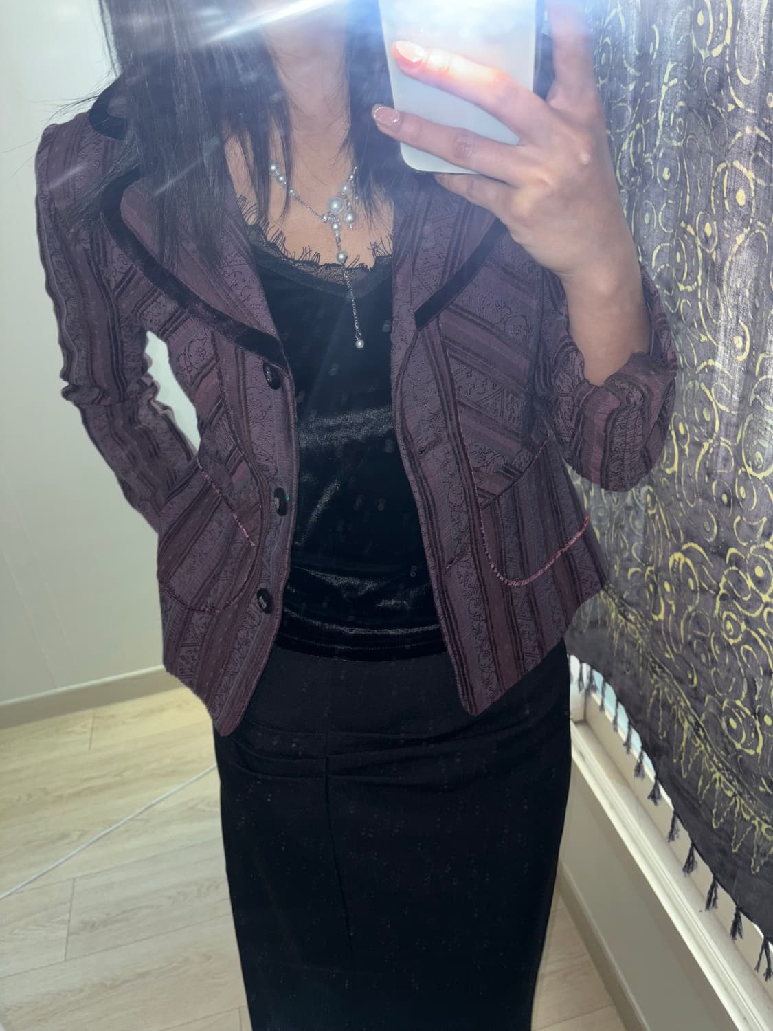 INVEST 히메 퍼플 자켓 상품이미지2