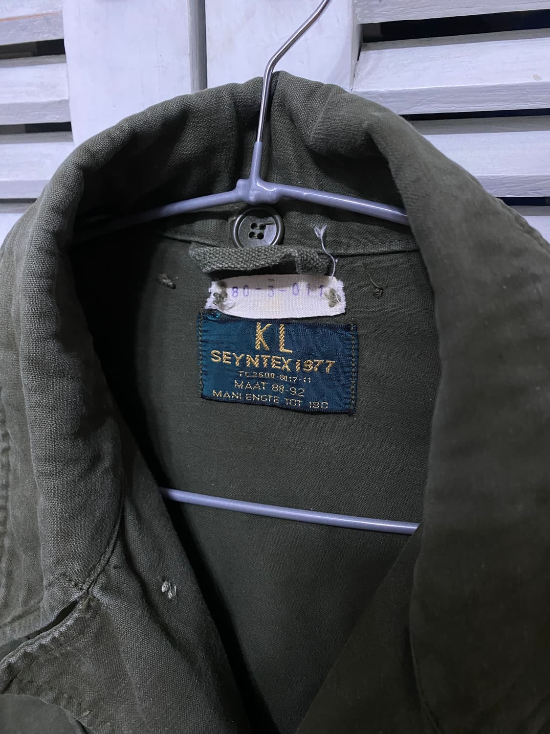 네덜란드 아미 필드 자켓 OG 상품이미지2