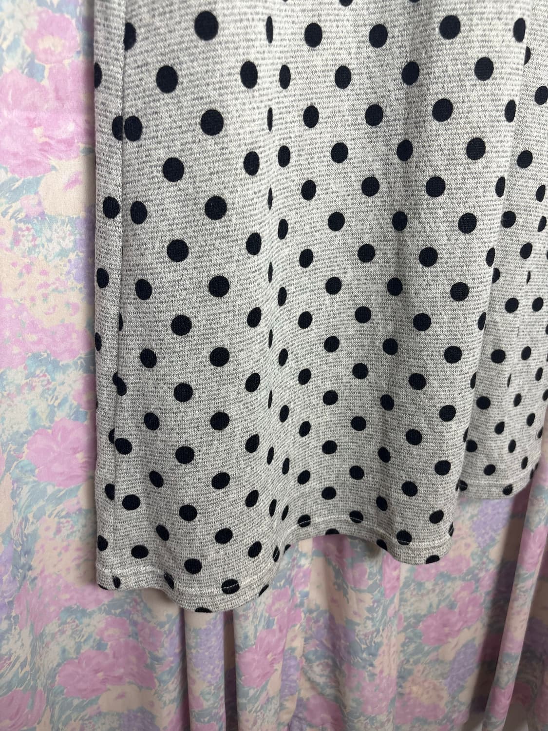 그레이 반소매 니트 원피스  상품이미지9