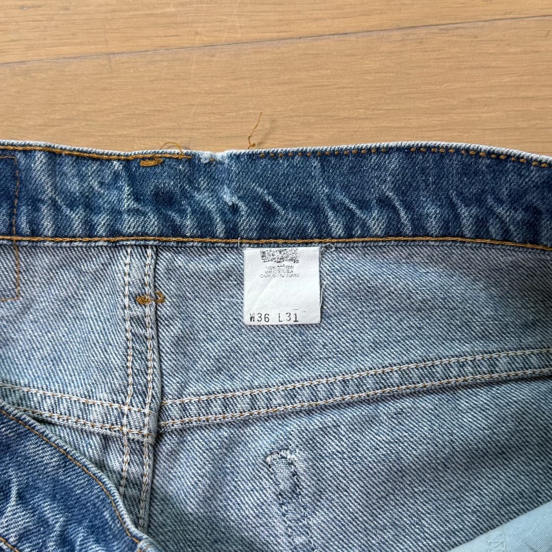 90년대 리바이스 517 부츠컷 데님 Made in USA 미국 빈티지 상품이미지3
