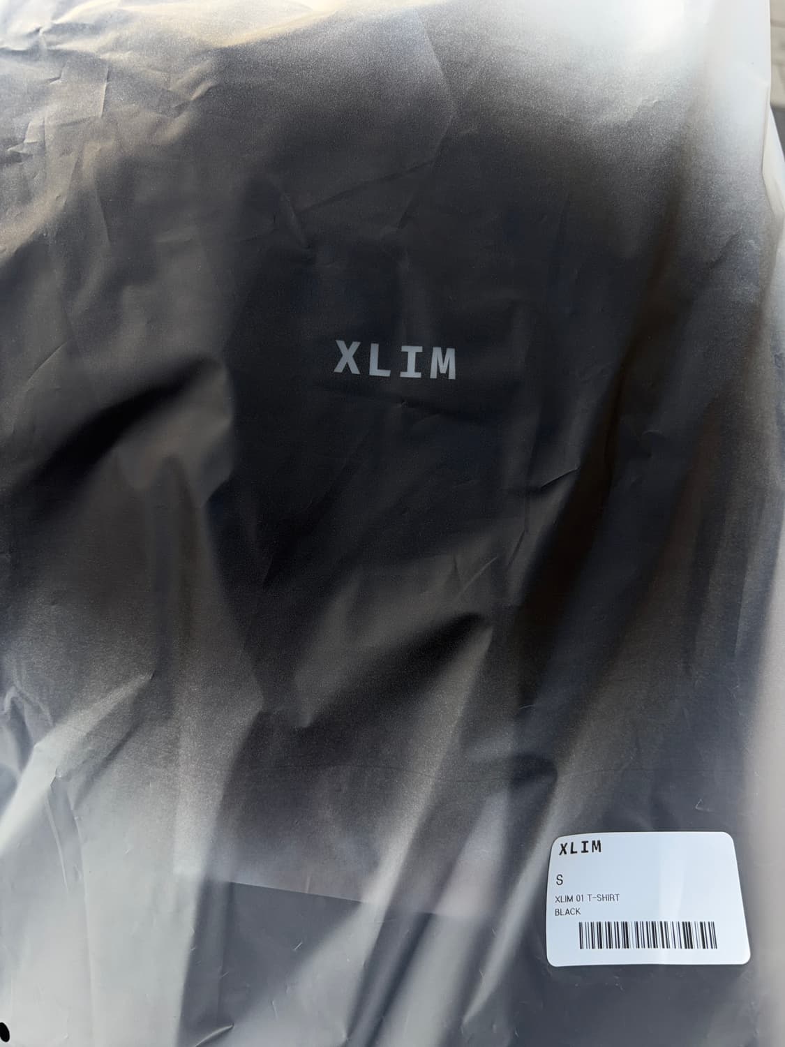 S M L XL 엑슬림 xlim 시퀸스 01반팔티 블랙미개봉 새제품 판매 상품이미지1