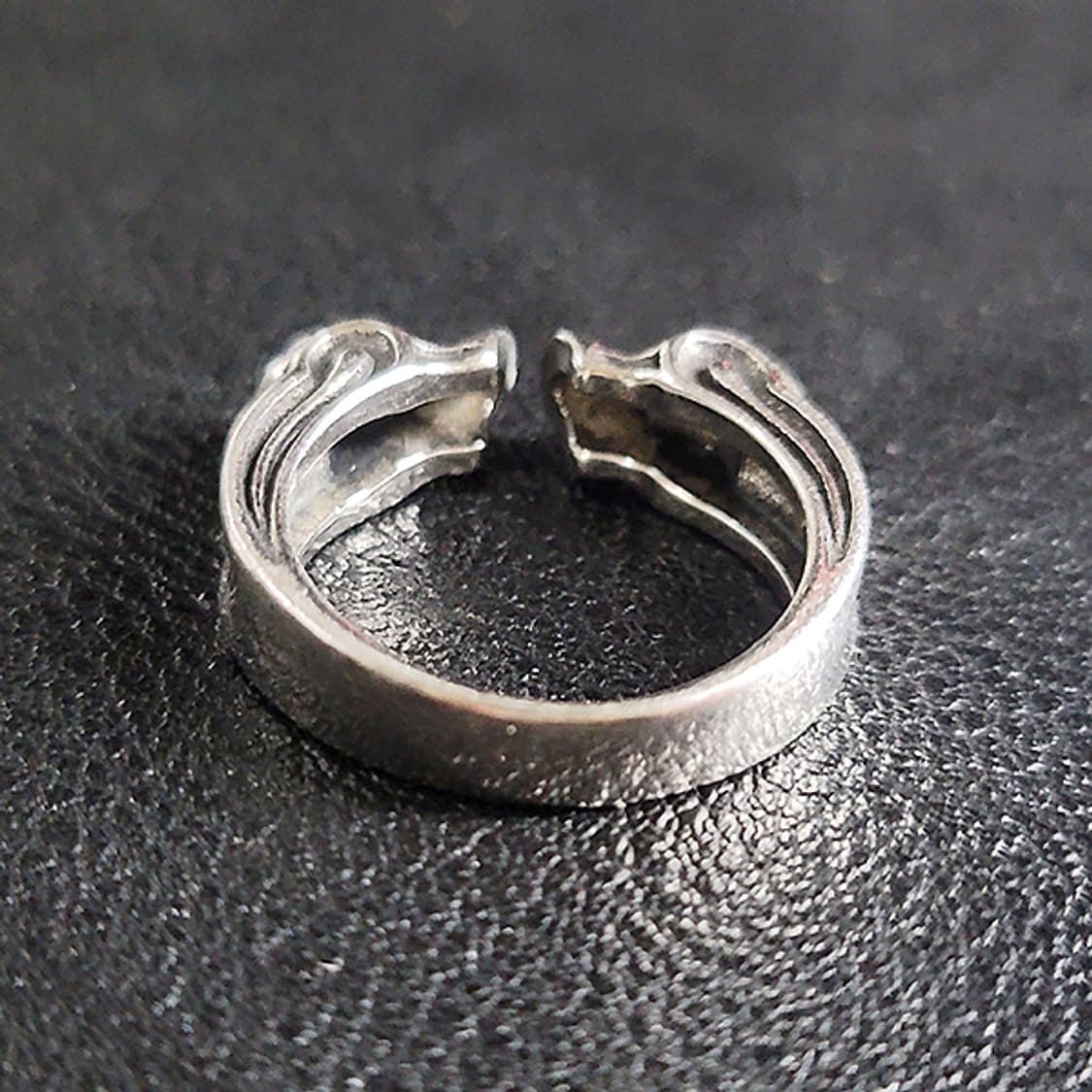 Mortalfold 실버 남자 엔틱 빈티지 명품 해골 반지 상품이미지4