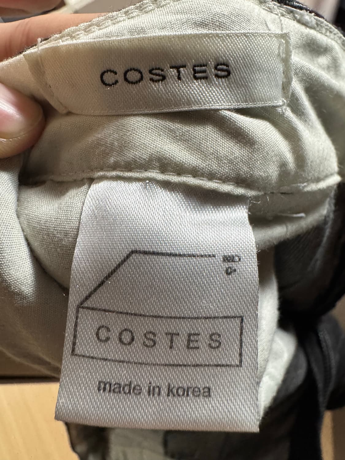 코스테스 벌룬핏 데님 블랙 상품이미지4