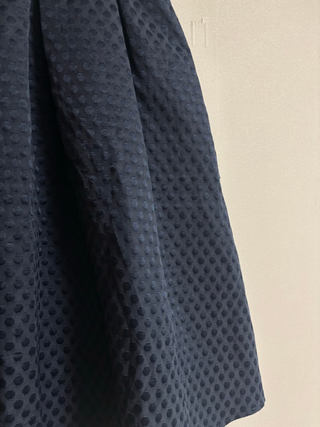 빈티지) 강추! 네이비 도트 미디스커트 상품이미지2