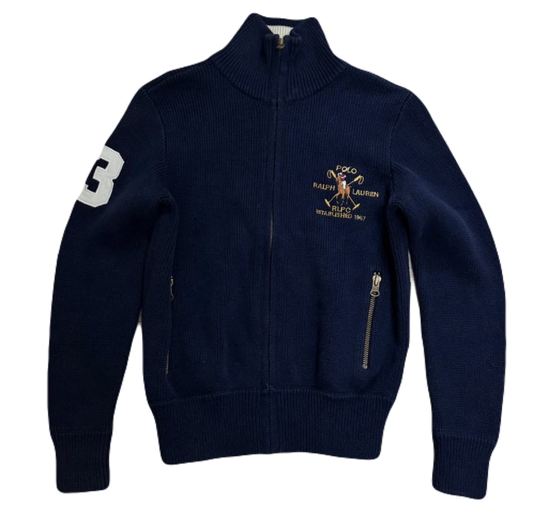 폴로 랄프로렌 니트 집업 상품이미지1