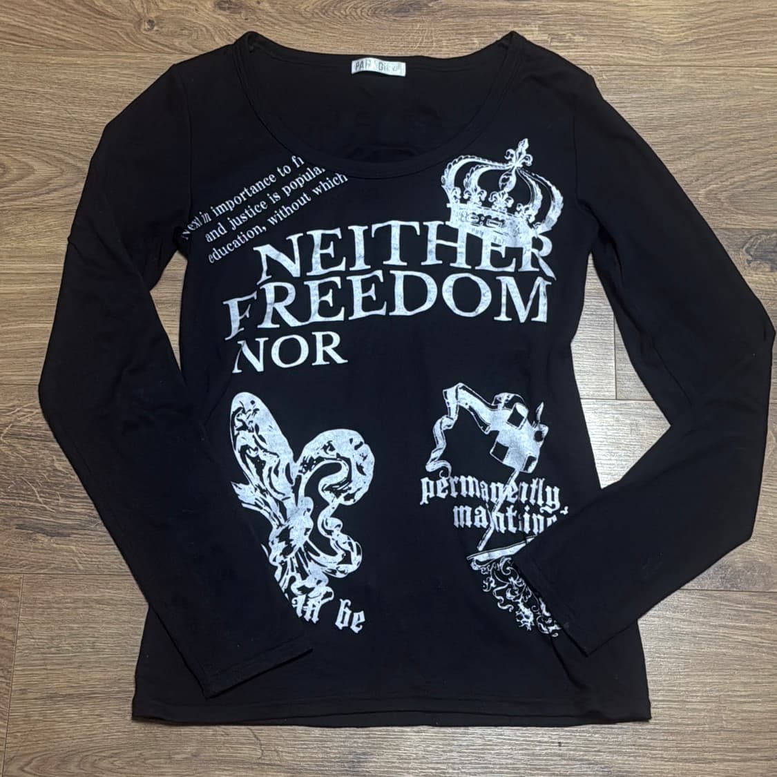 y2k 펑크 빈티지 롱슬리브 상품이미지3