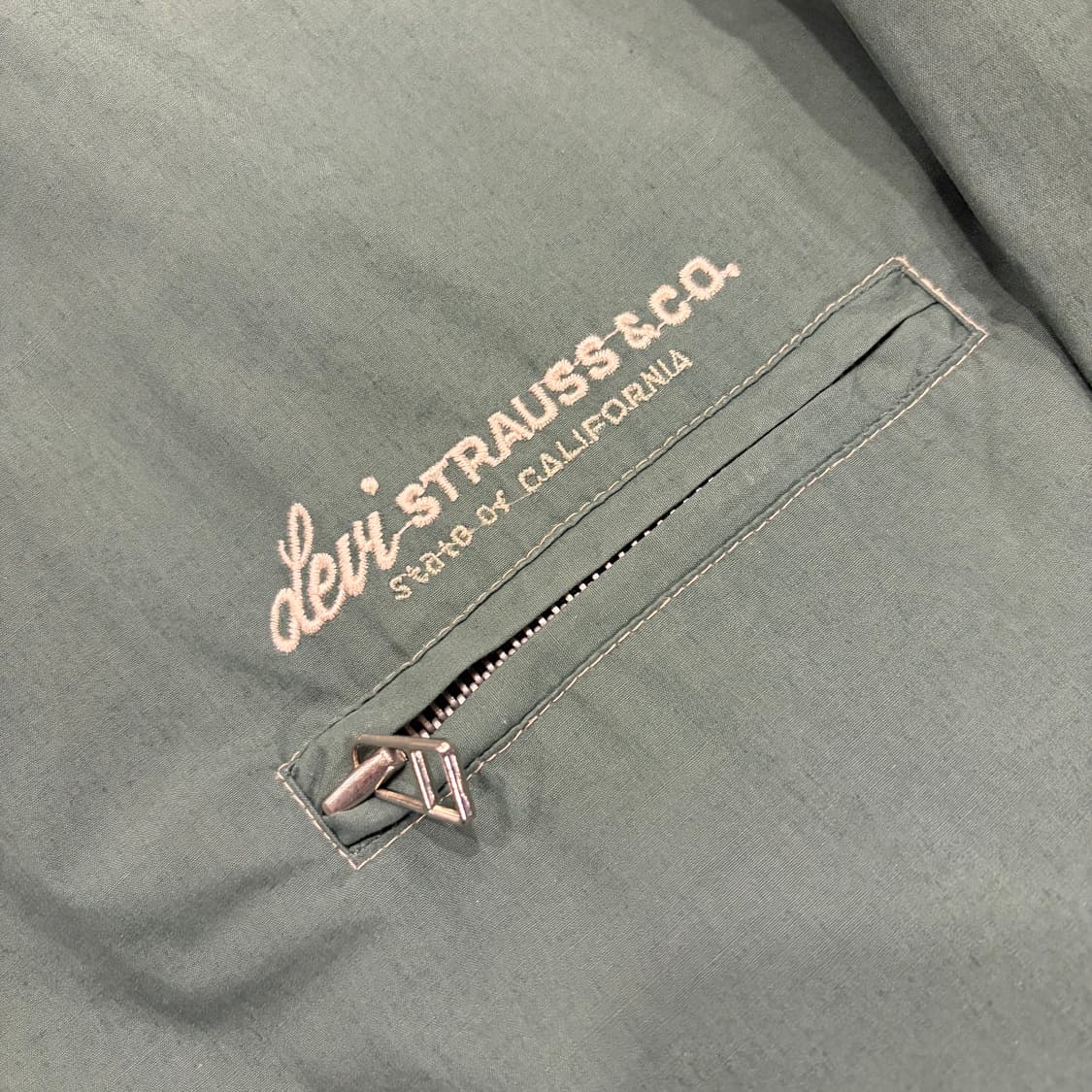 [S] 90s 리바이스 USA 리버시블 그린 베이지 자켓 B411 상품이미지6