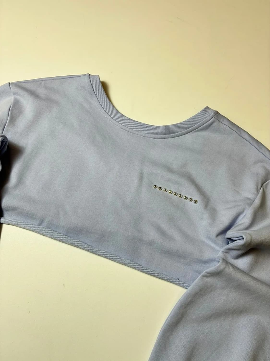 13DE MARZO 크롭 오버 맨투맨 PN8721 상품이미지2