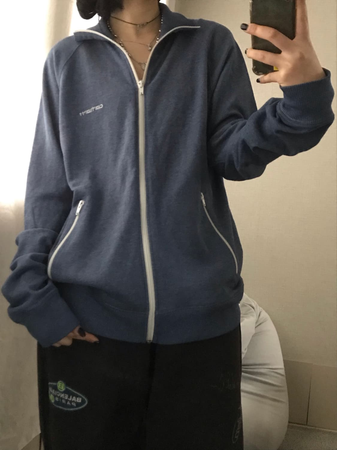 칼하트 네이비 면집업 상품이미지7