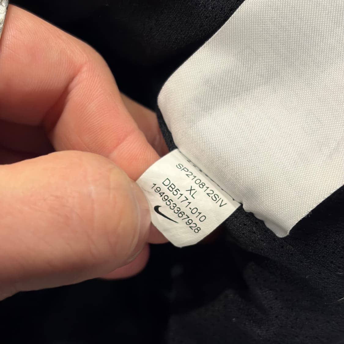 [XL] 나이키 윈드러너 바람막이 블랙 후드집업 B942 상품이미지8