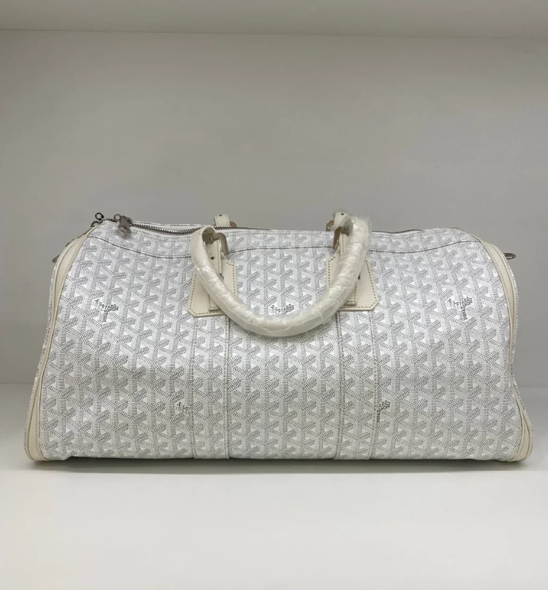 [정품] 고야드 스페셜 화이트 크로아지에르 보스턴백  상품이미지1