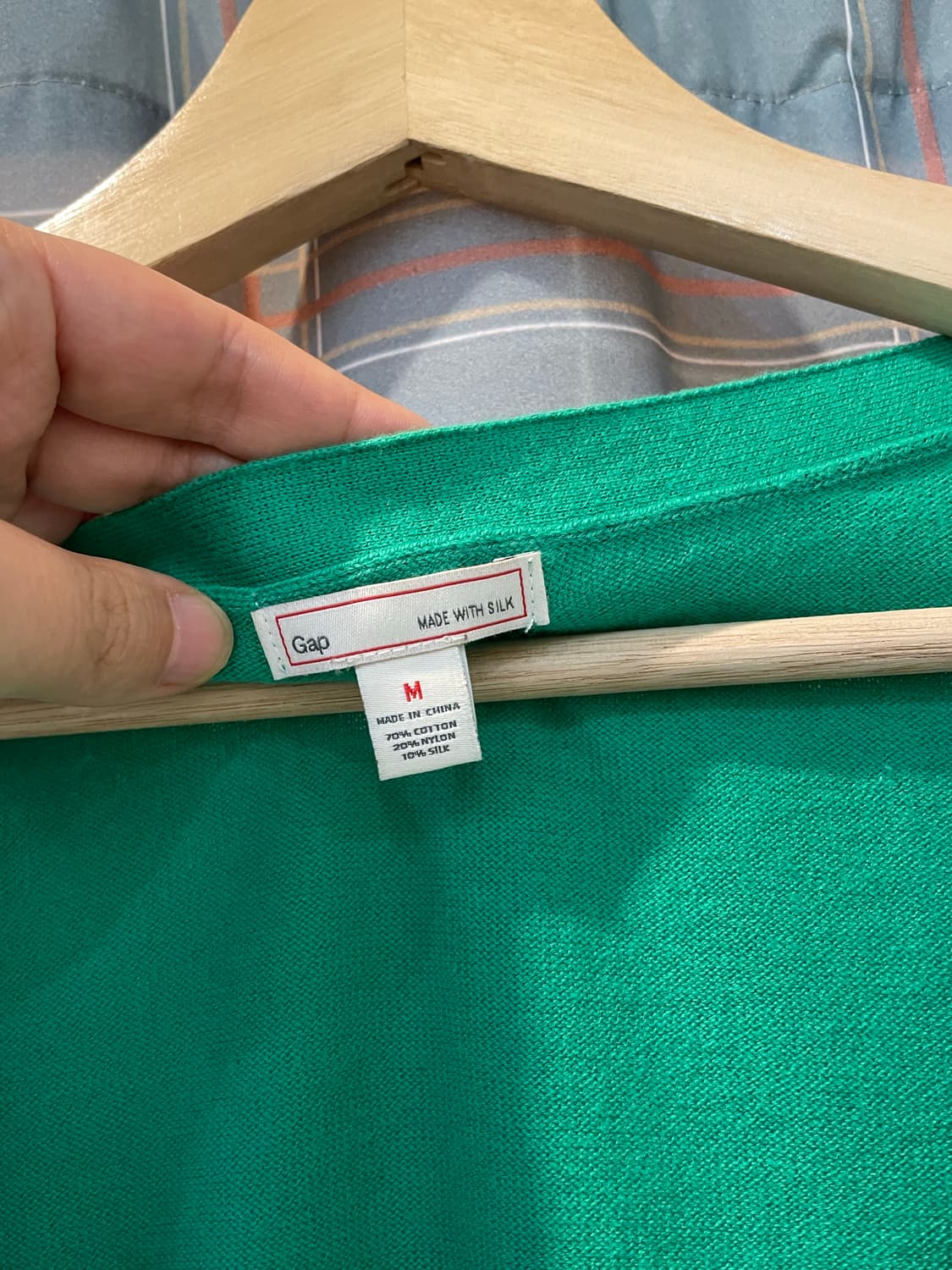  GAP 초록가디건 상품이미지2