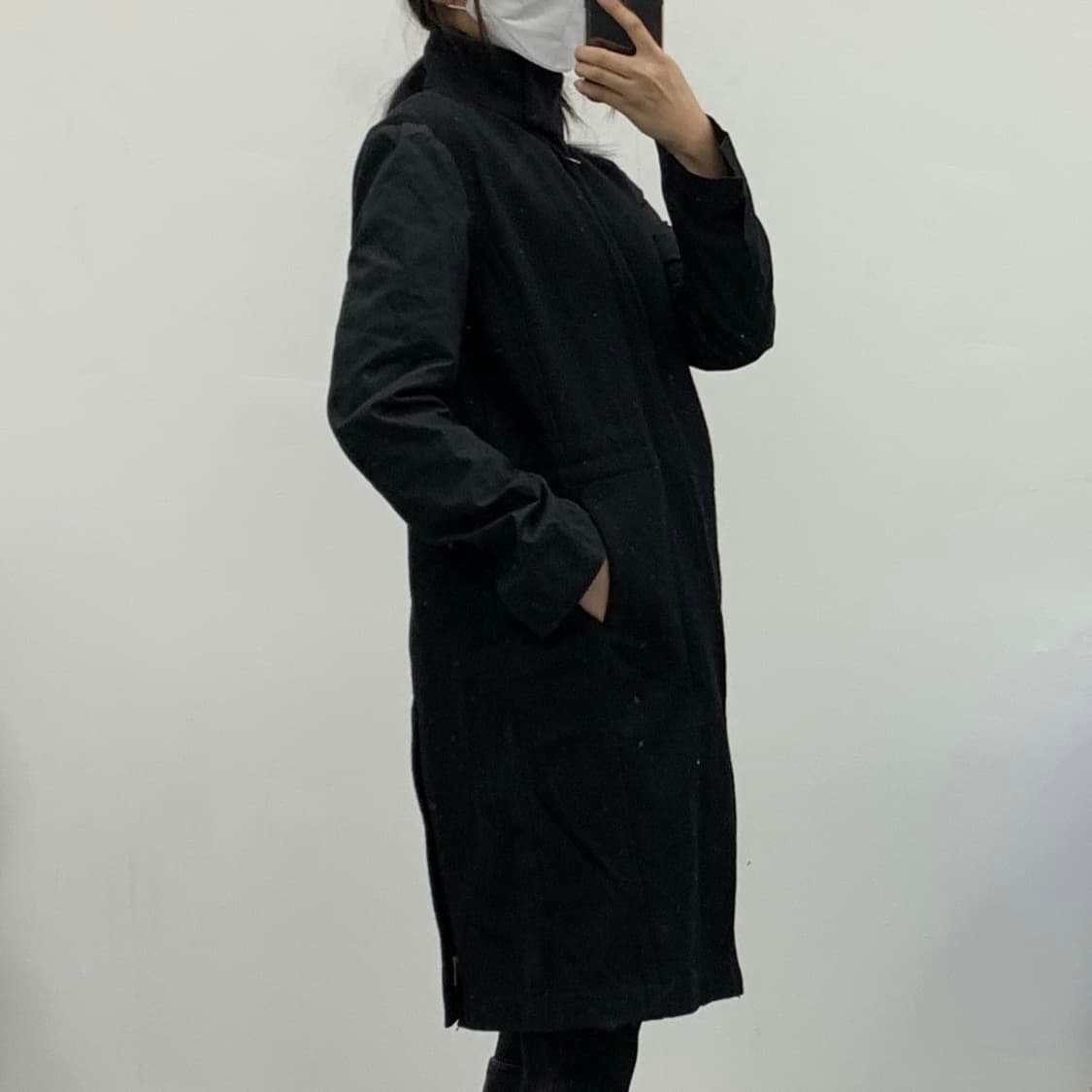 MM6 마르지엘라 하이넥 코트 상품이미지6