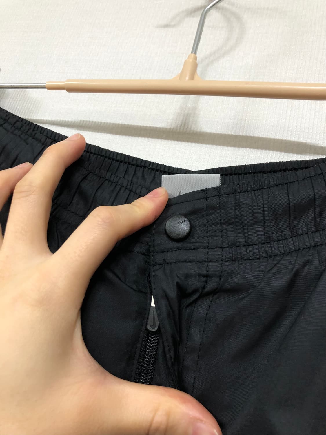 나이키 겨울 패딩 솜바지 우븐팬츠 _ 블랙 L 상품이미지3