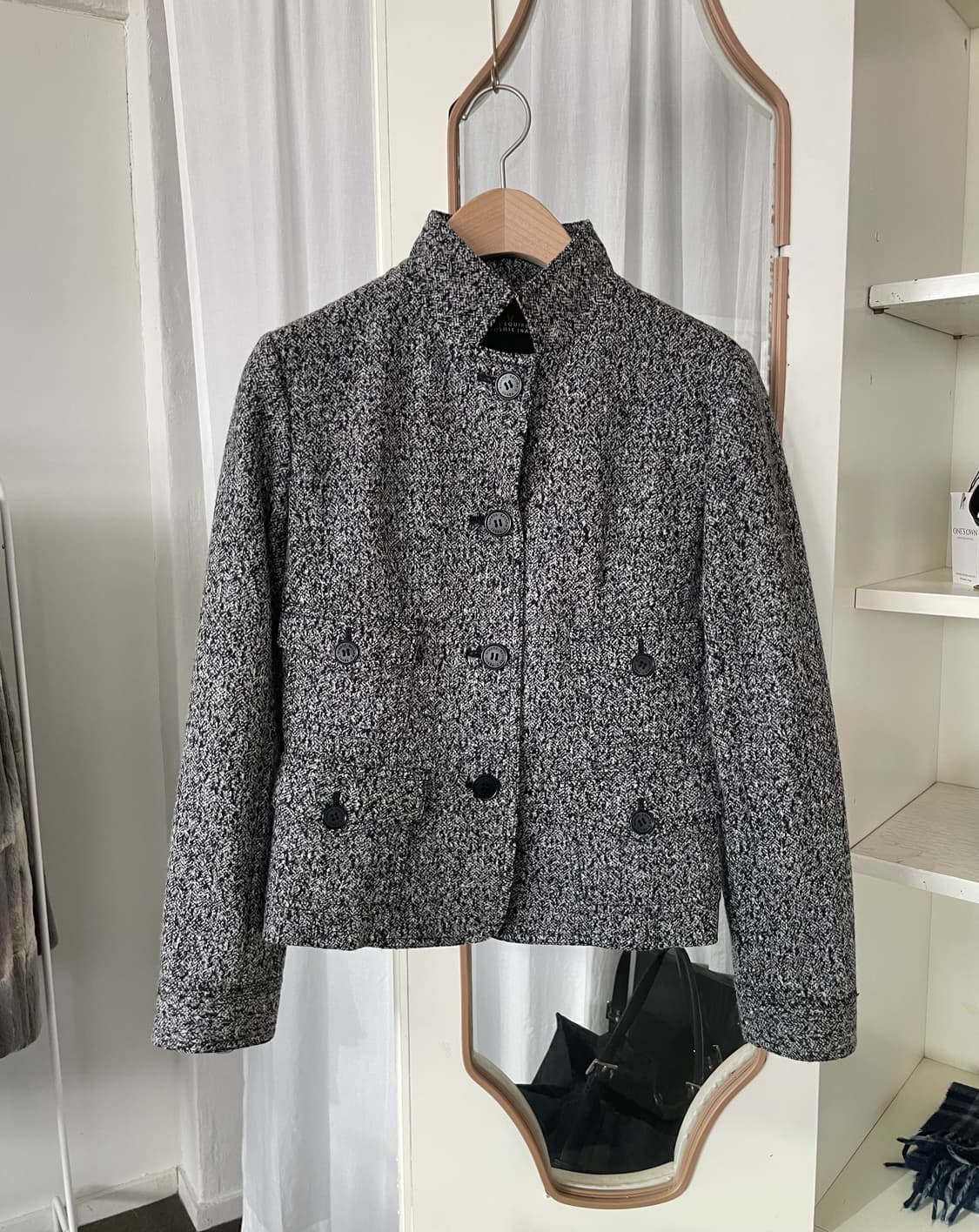 vintage pocket wool single jacket 상품이미지1