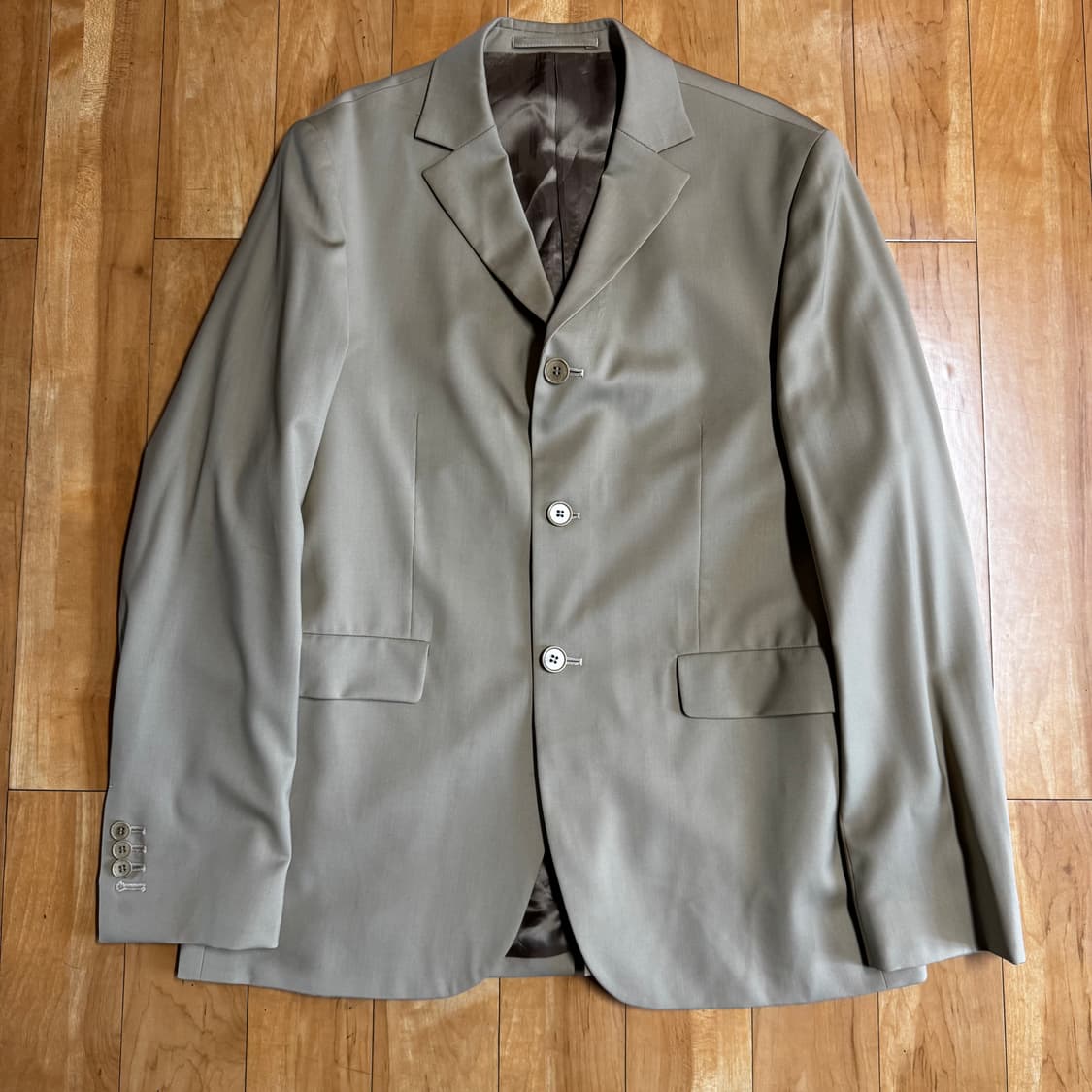 코스 COS 3버튼 울 블레이저 베이지 52 상품이미지1