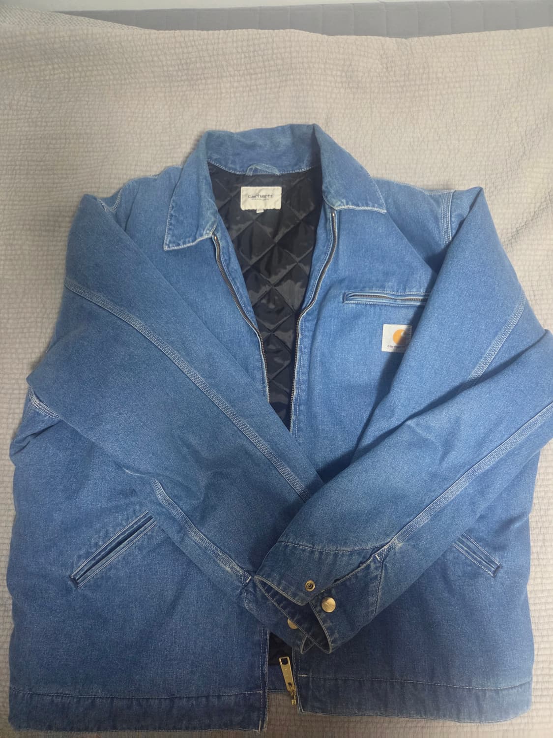 칼하트 wip og 디트로이트 노르코 데님 블루 xxl 상품이미지1