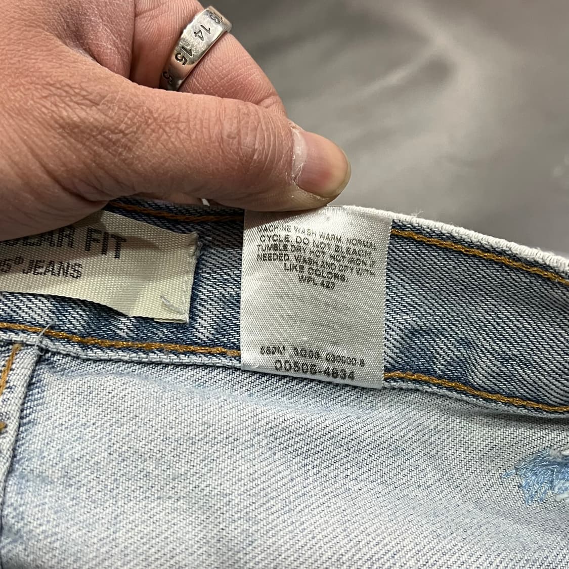  리바이스 505 데님팬츠 y15253 상품이미지7