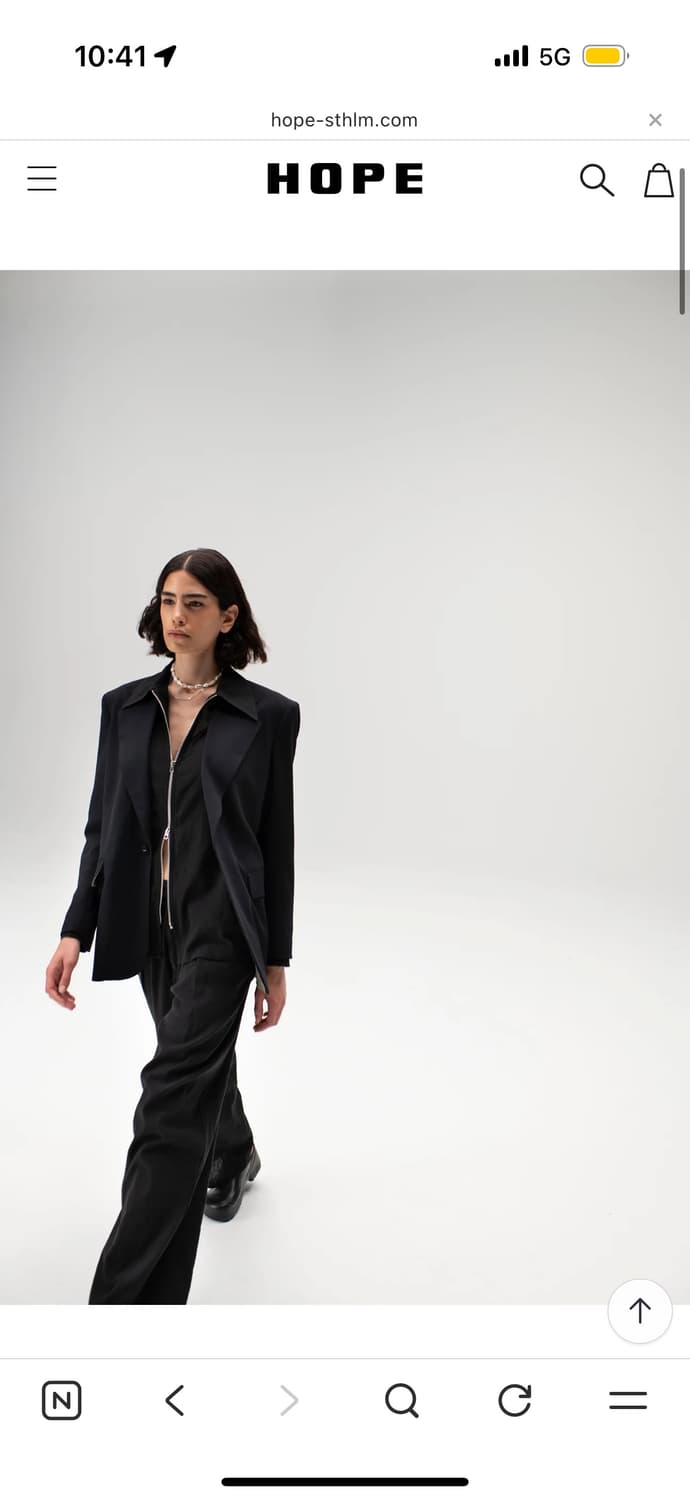 HOPE 니트 집업 상품이미지2