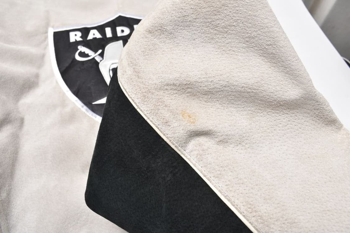 NFL 레이더스 스타디움 레더 자켓 XL M0081 상품이미지5