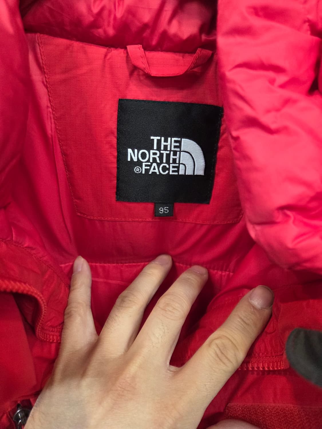 노스페이스 대장급 하이벤트 미들 구스다운 패딩 95 상품이미지3