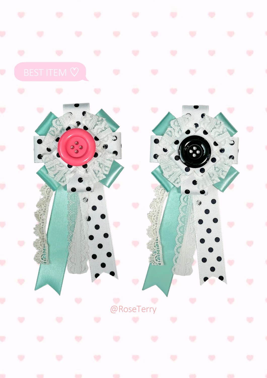 민트 도트 로제트 (Best♥) 상품이미지2