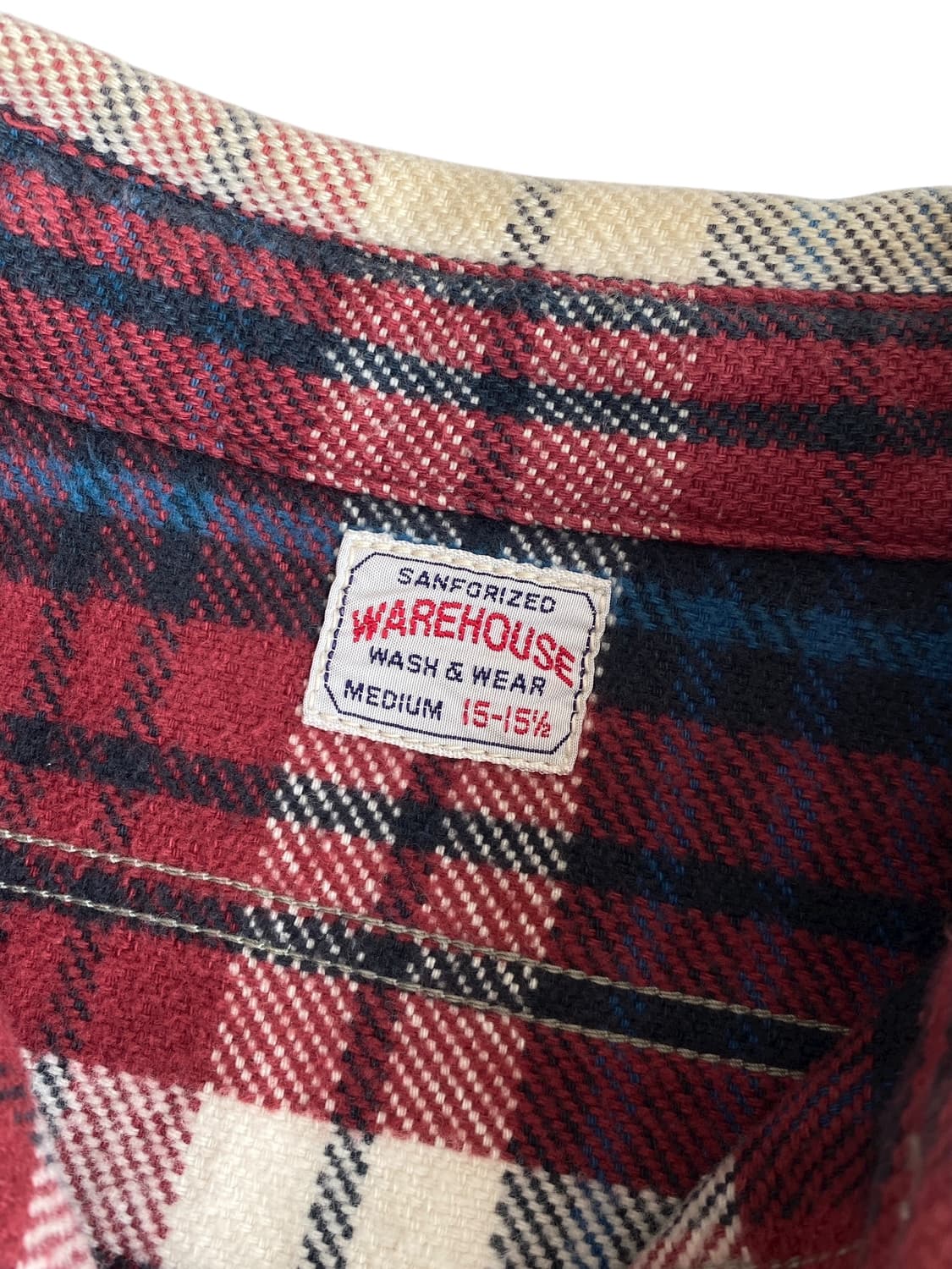 웨어하우스 헤비 플란넬 워크 셔츠 상품이미지7