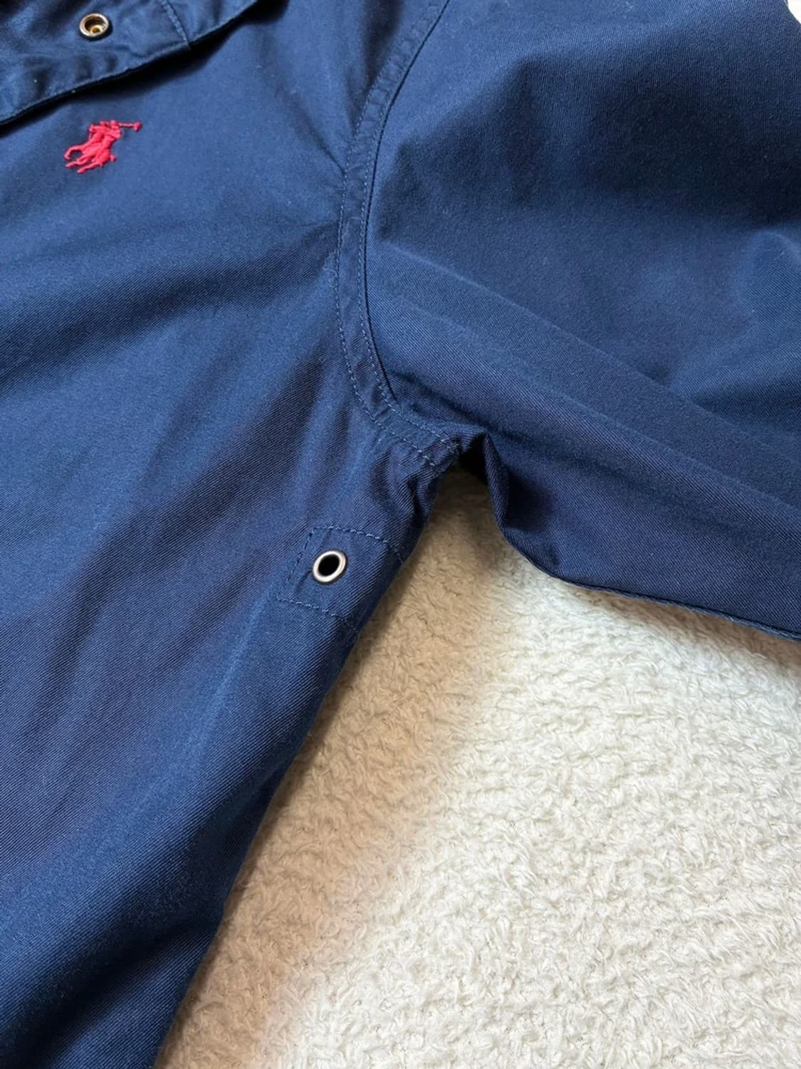 폴로 랄프로렌 00's 가먼트 다잉 후디 자켓 PN6906 상품이미지8