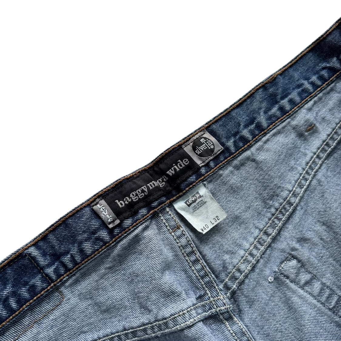 [40] 90's 리바이스 실버탭 메가와이드 배기 USA [LV1461] 상품이미지4