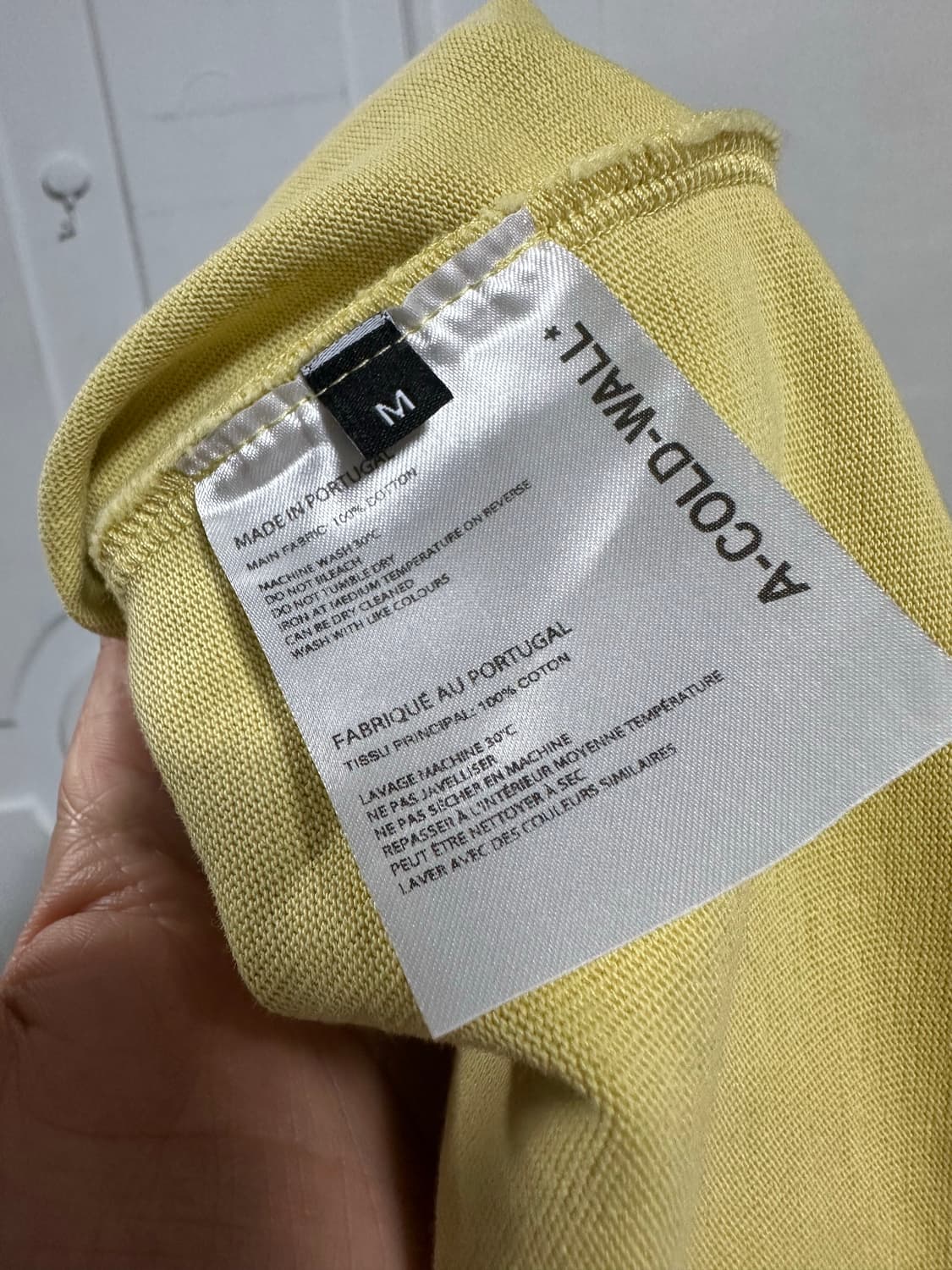 어콜드월 그래디언트 반팔티 상품이미지4