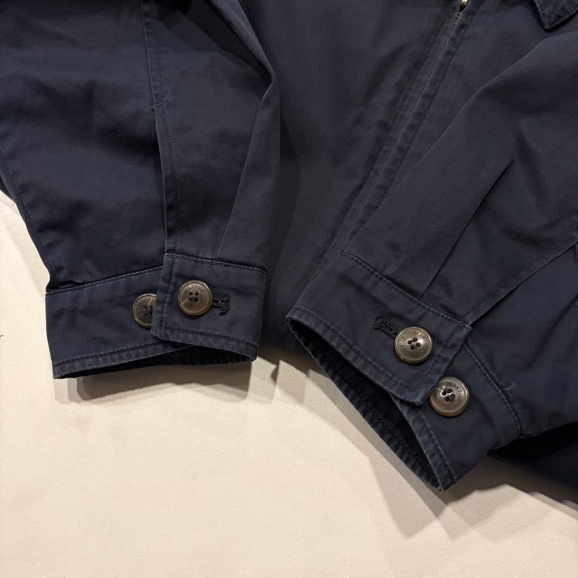 [100] 빈폴 네이비 면 코튼 자켓 점퍼 블루종 D17 상품이미지5