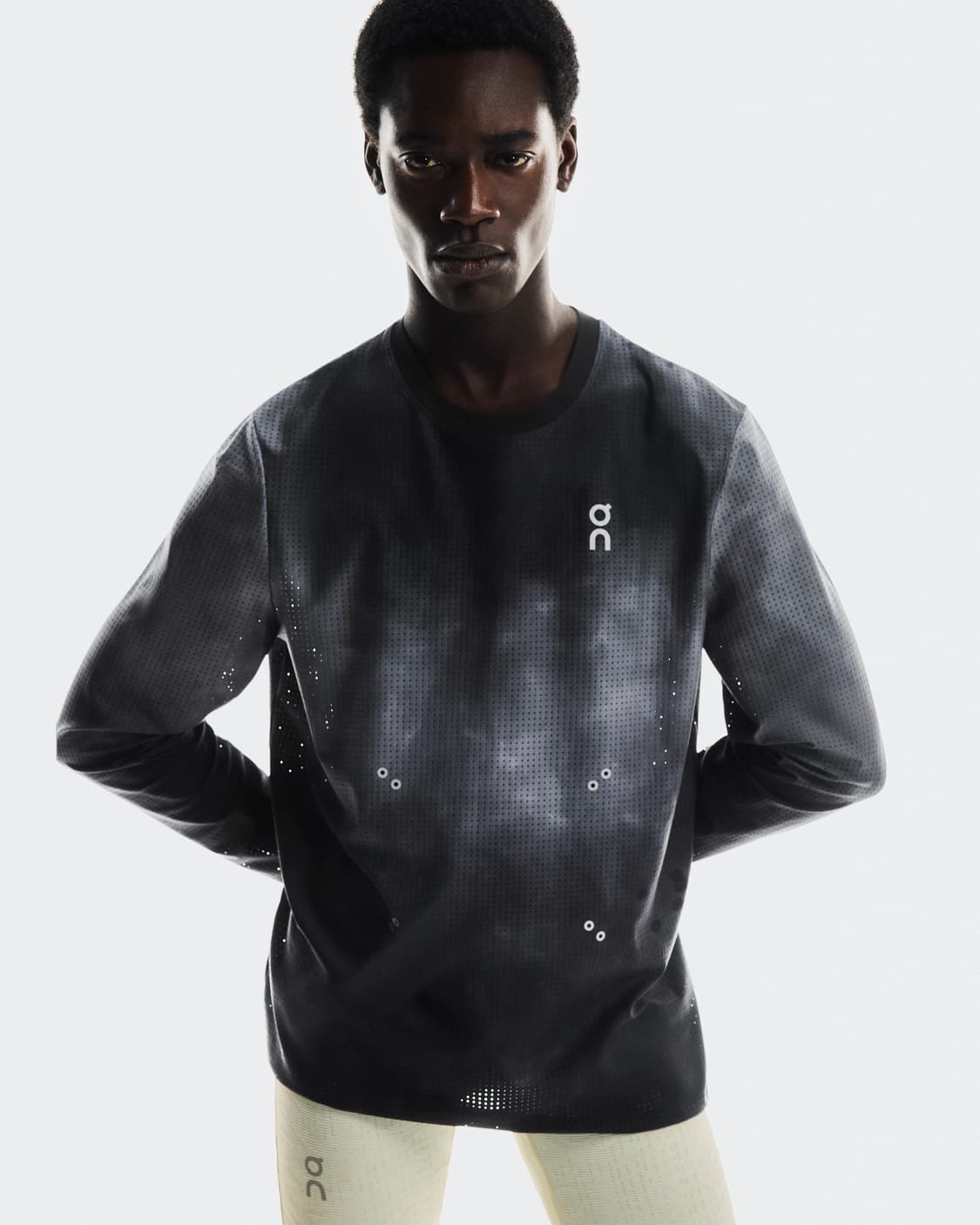 S) On Running Pace Mesh Long-T 상품이미지2