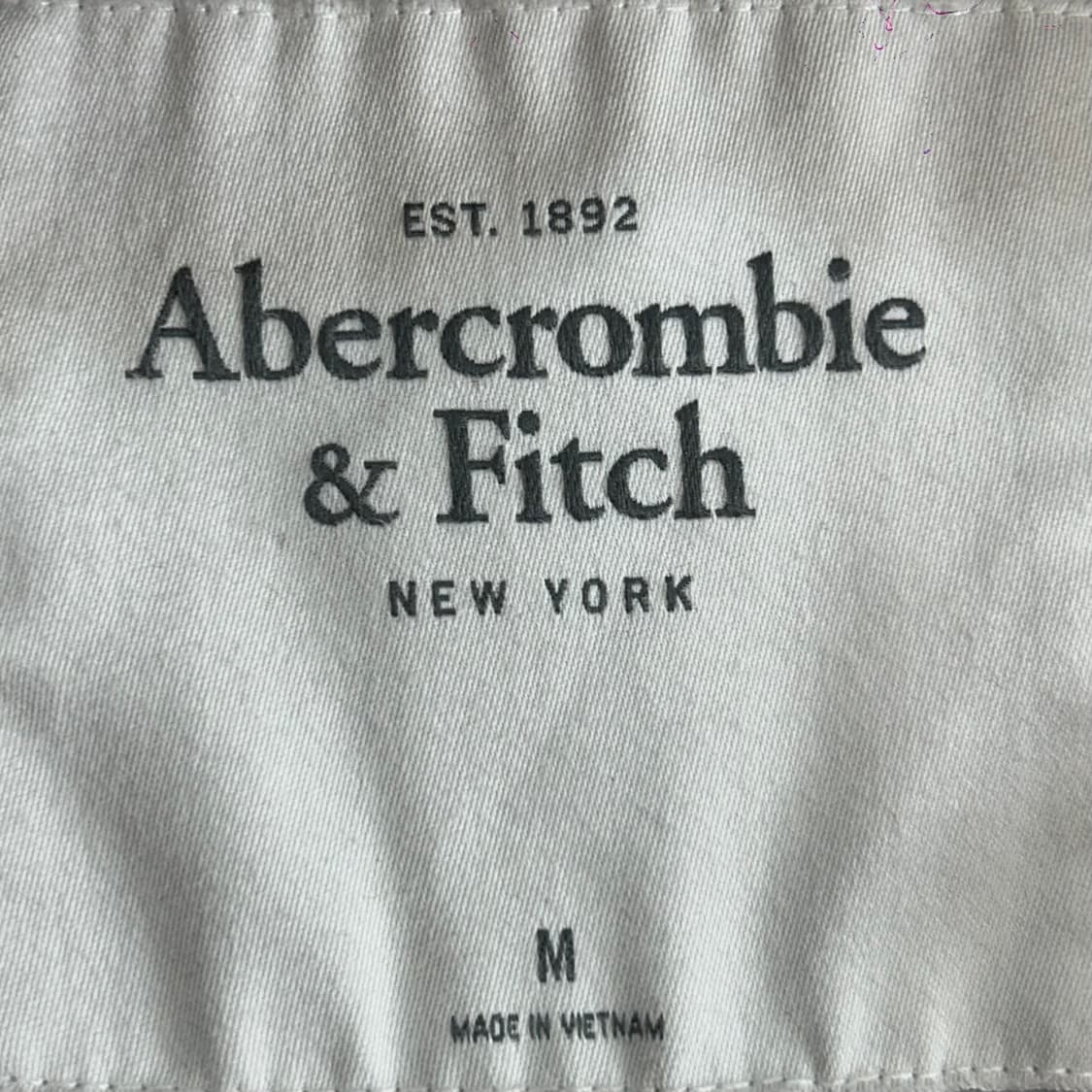 Abercrombie 아베크롬비 스펠아웃로고 버건디 후드집업 상품이미지5