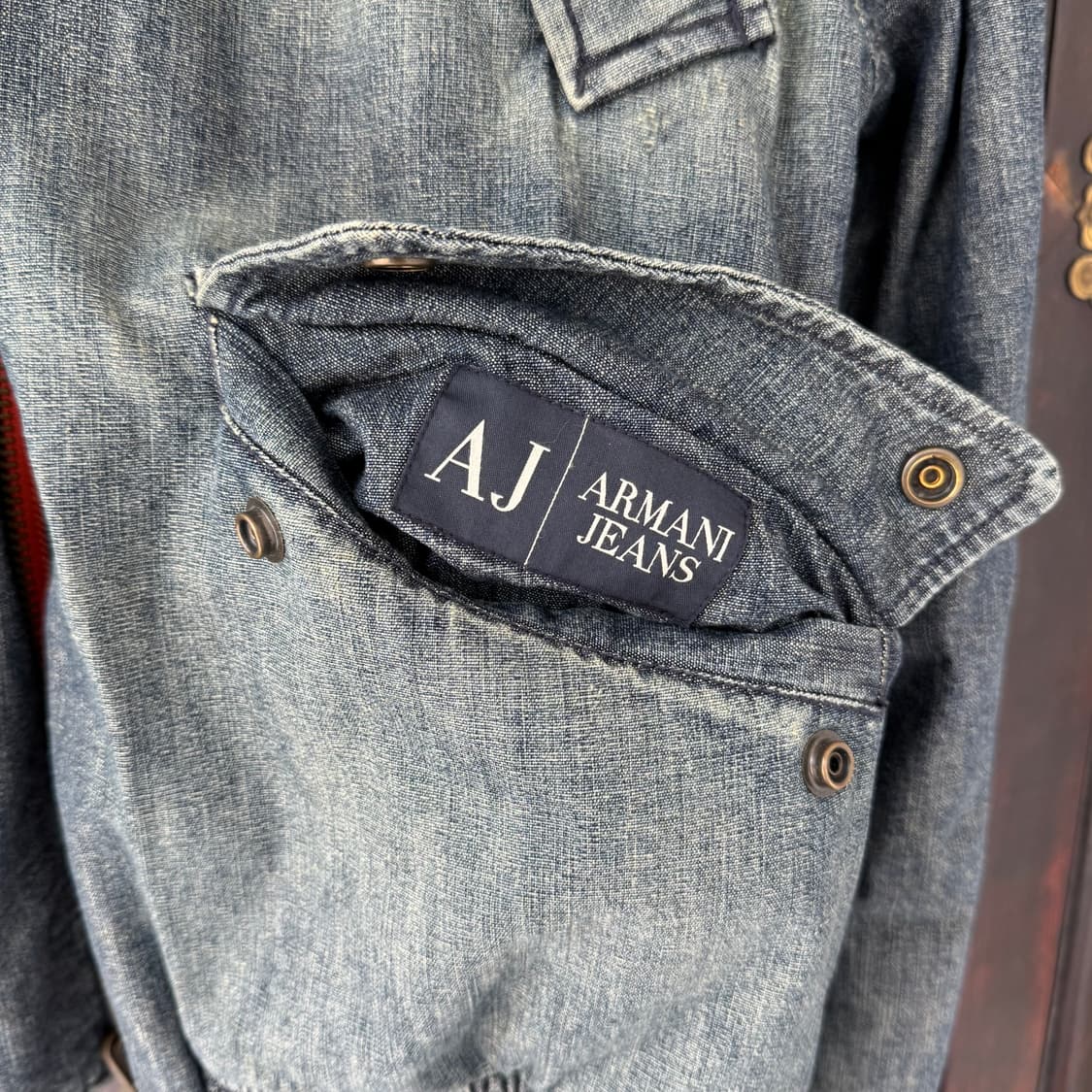 Armani Jeans 리버시블 봄버 자켓 상품이미지8