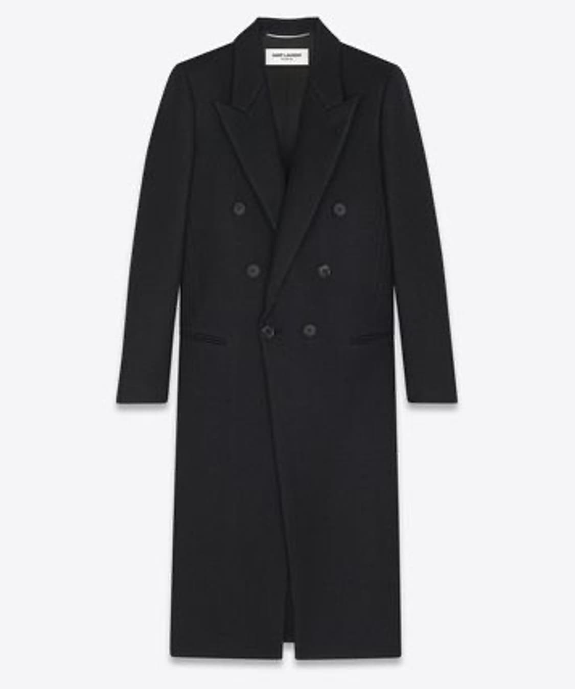 [라이즈 원빈님 착용] 생로랑 23ss 피크드 라펠 더블 브레스티드 코트 상품이미지3