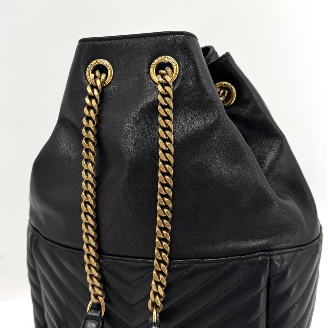 생로랑 모노그램 조이 백팩 블랙 (672609) 상품이미지8