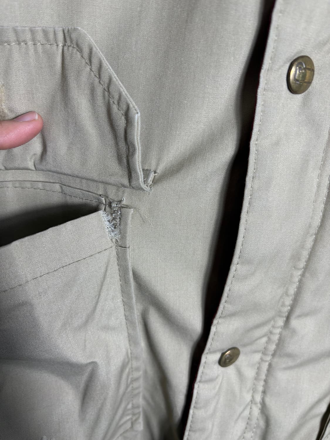 woolrich 울리치 베이지 자켓 상품이미지8