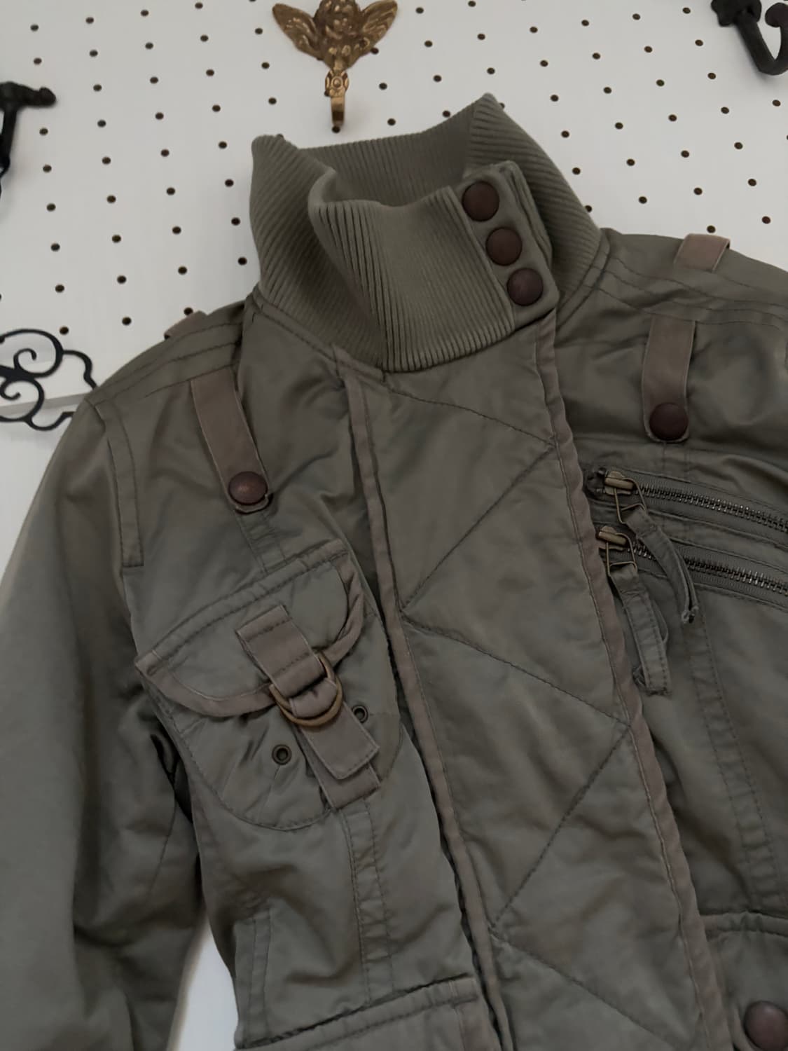 • Bukaru khaki multi-pocket jacket 상품이미지3