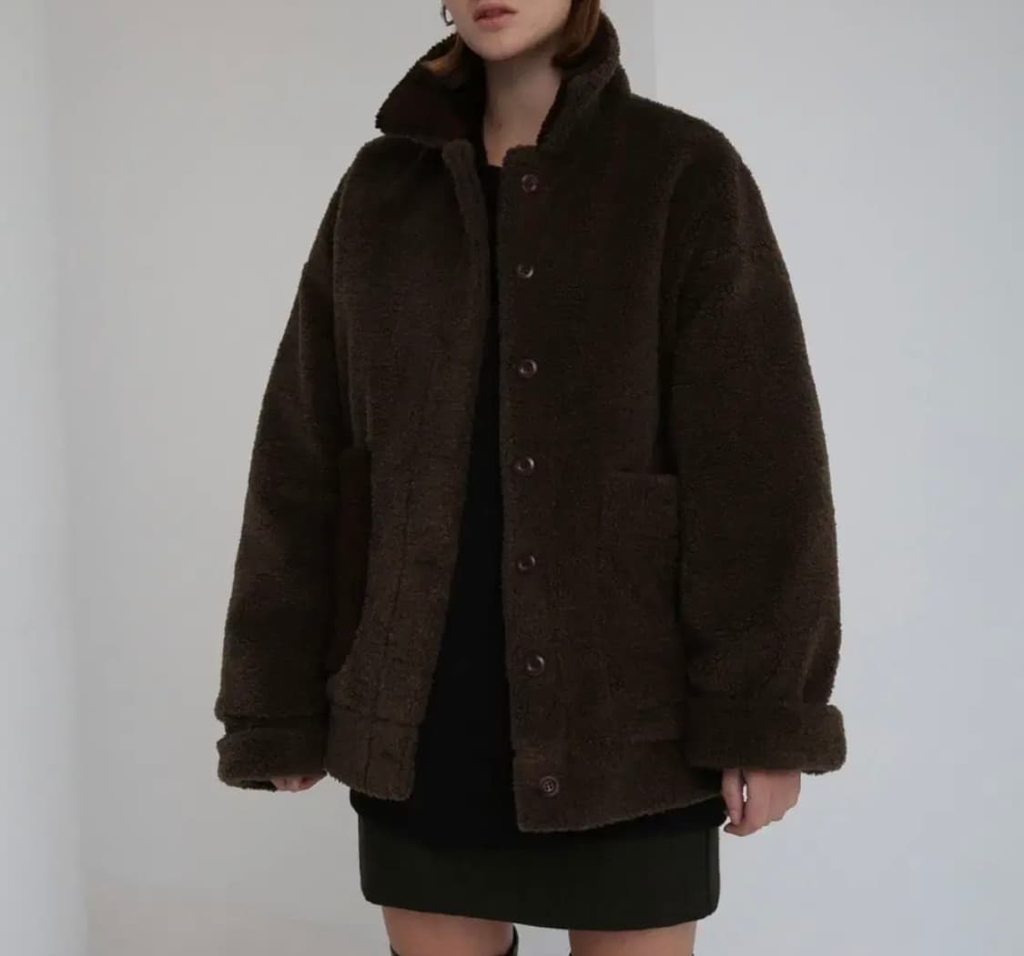 모어올레스 테디 부클 자켓 점퍼 상품이미지1