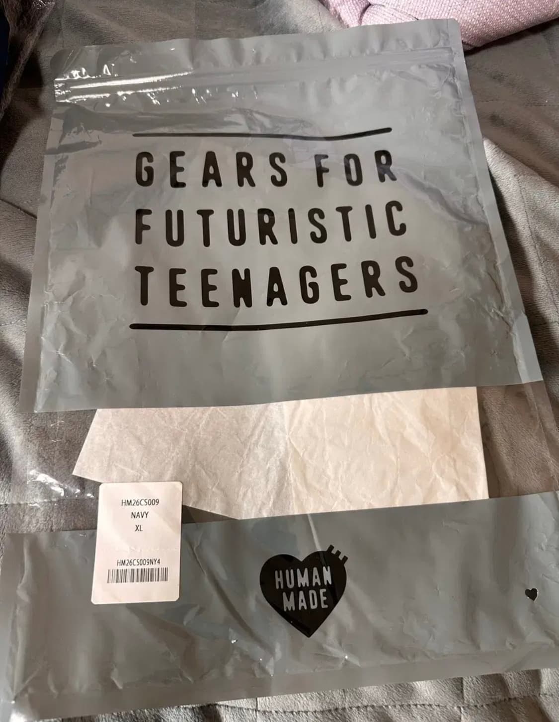 XL) 휴먼메이드 그래픽 롱슬리브 티셔츠 #6 네이비 상품이미지10