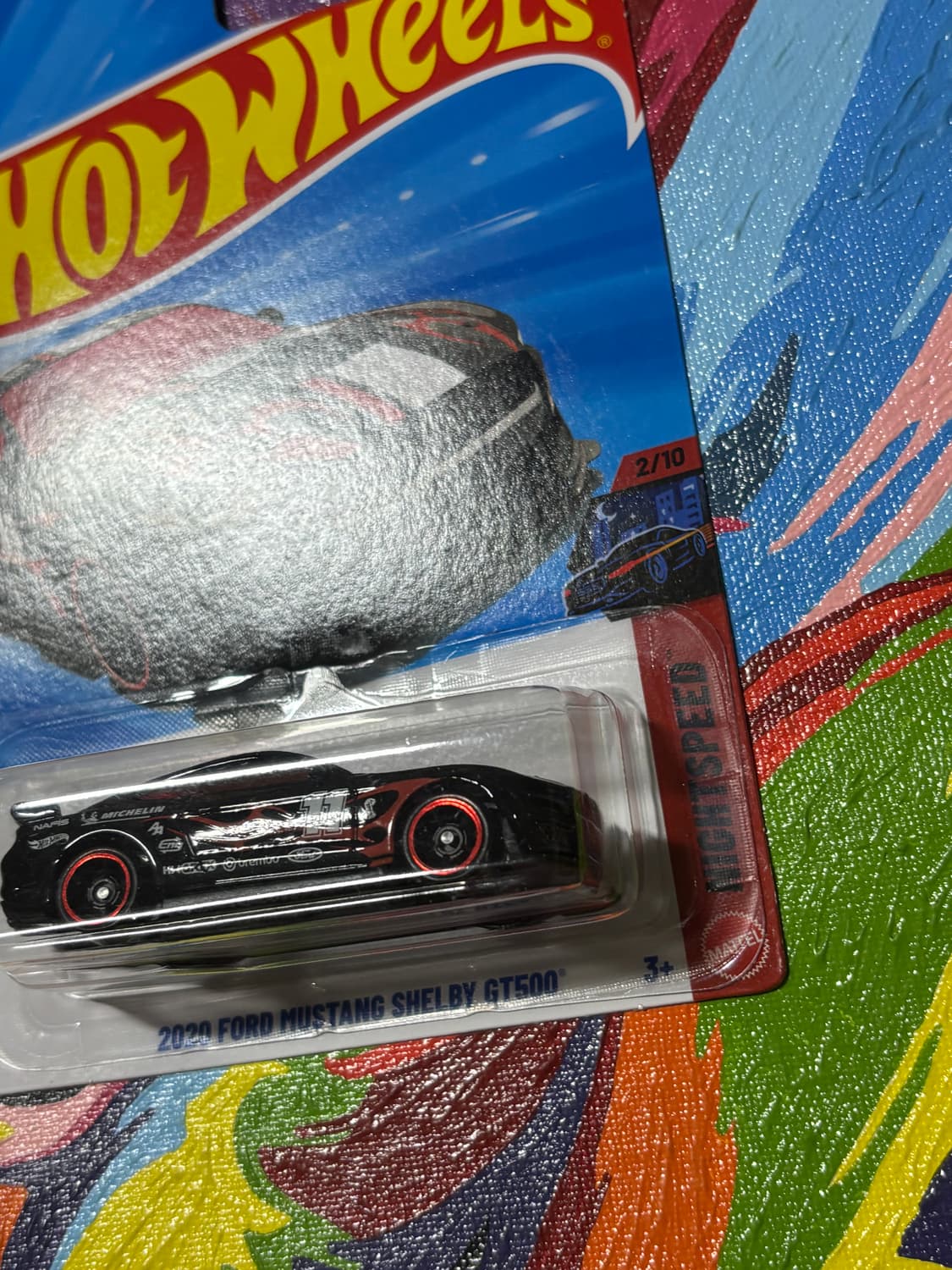 미개봉) 포드 머스탱 쉘비 gt500 다이캐스트 인테리어 소품 핫휠 상품이미지2