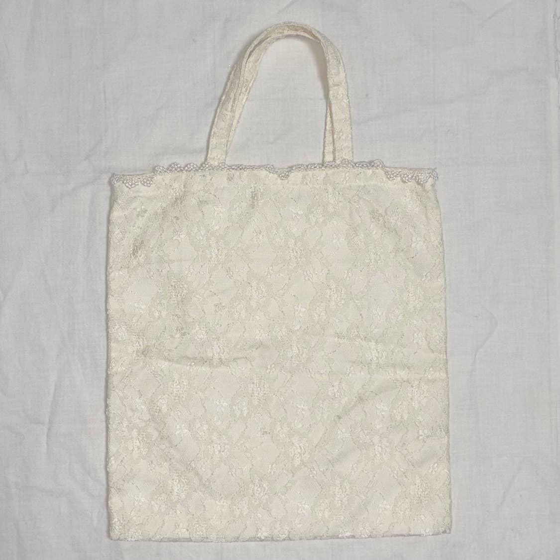 빈티지 모리걸 히메갸루 레이스 손가방 상품이미지4