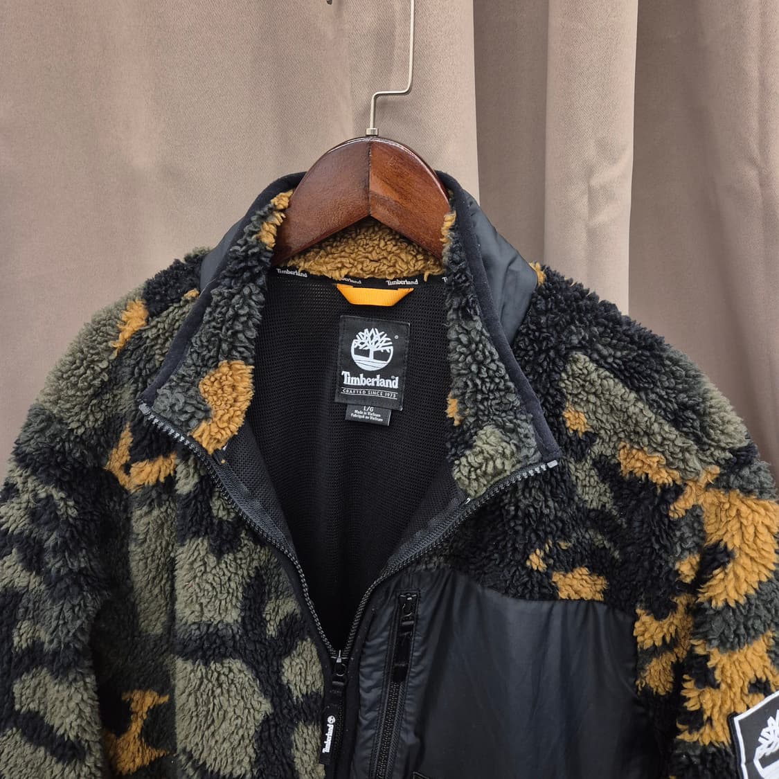 팀버랜드 카모 플라쥬 플리스 자켓 100 상품이미지2