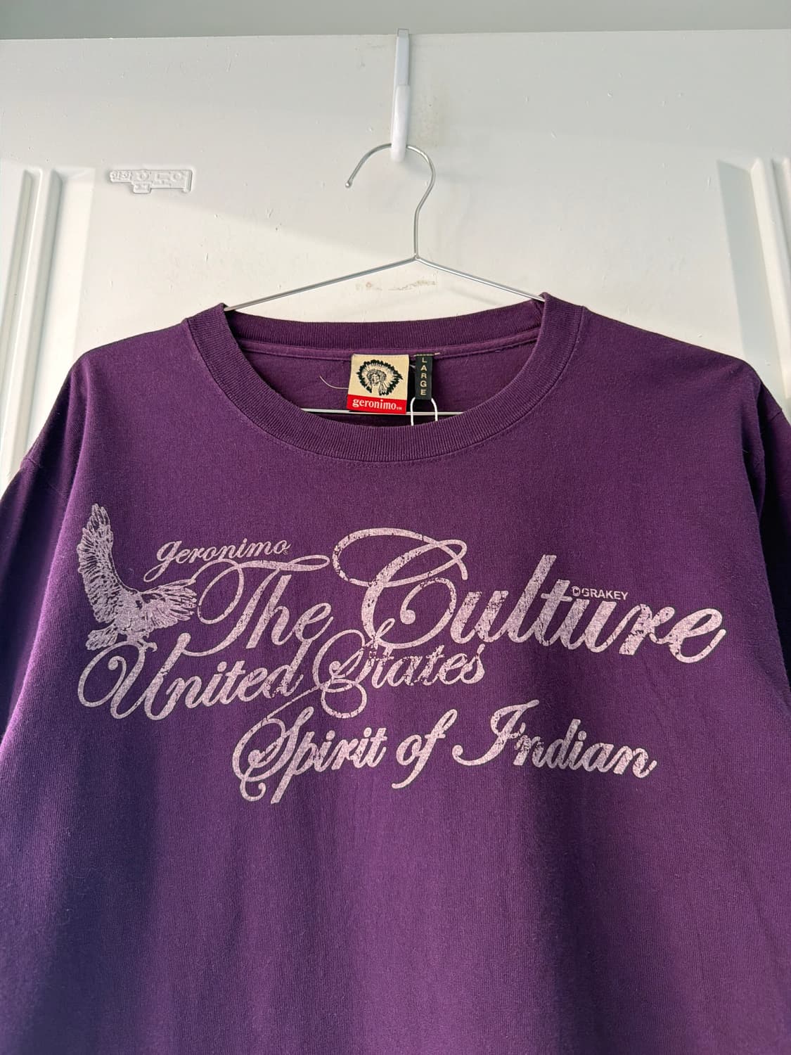 일본빈티지 Jeronimo 레터링 롱슬리브 상품이미지6