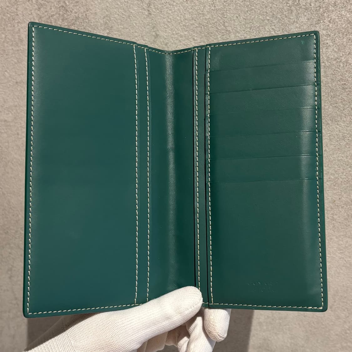 S OS사이즈 고야드 생로슈 장지갑 그린 상품이미지7