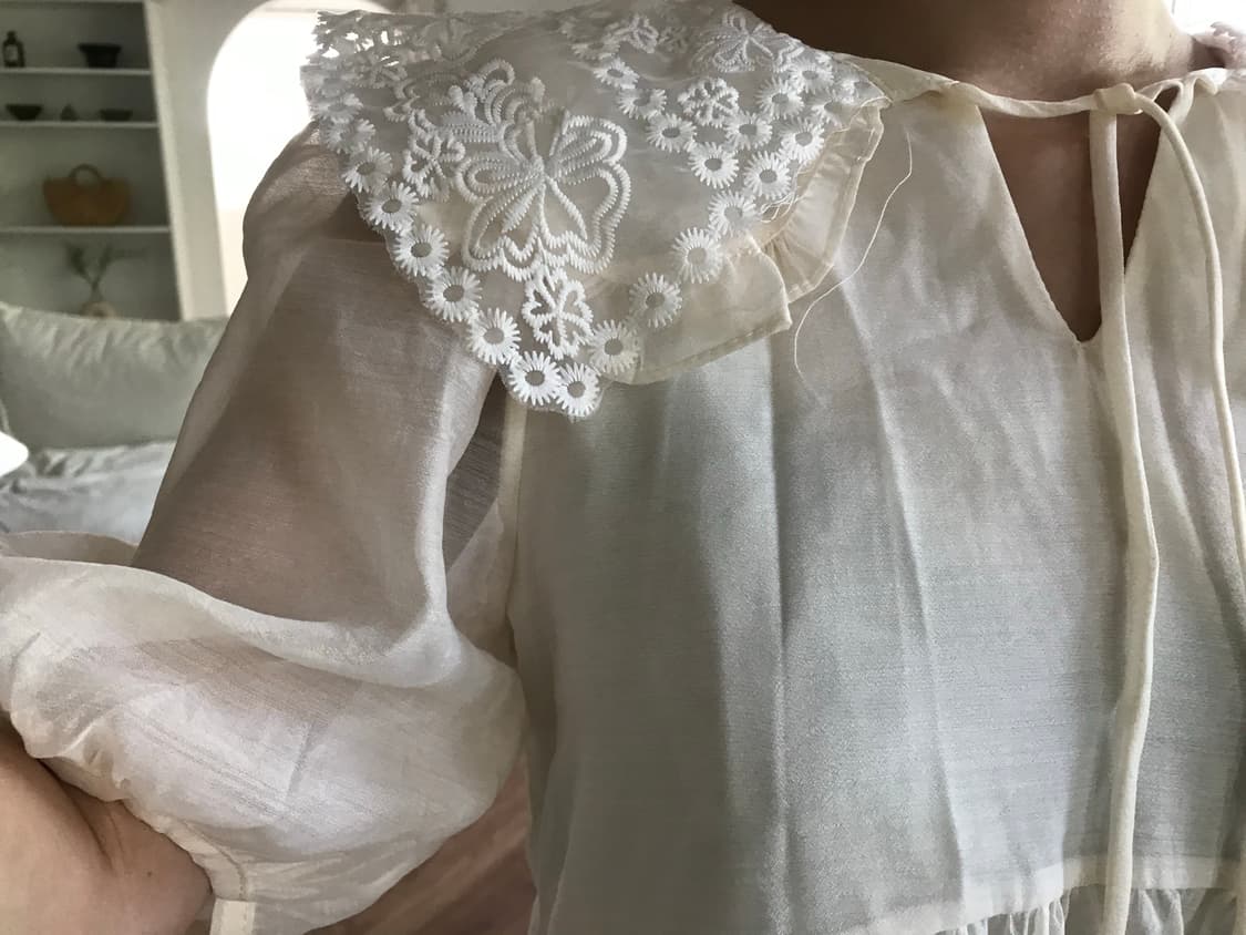 vintage ivory one-piece 상품이미지5