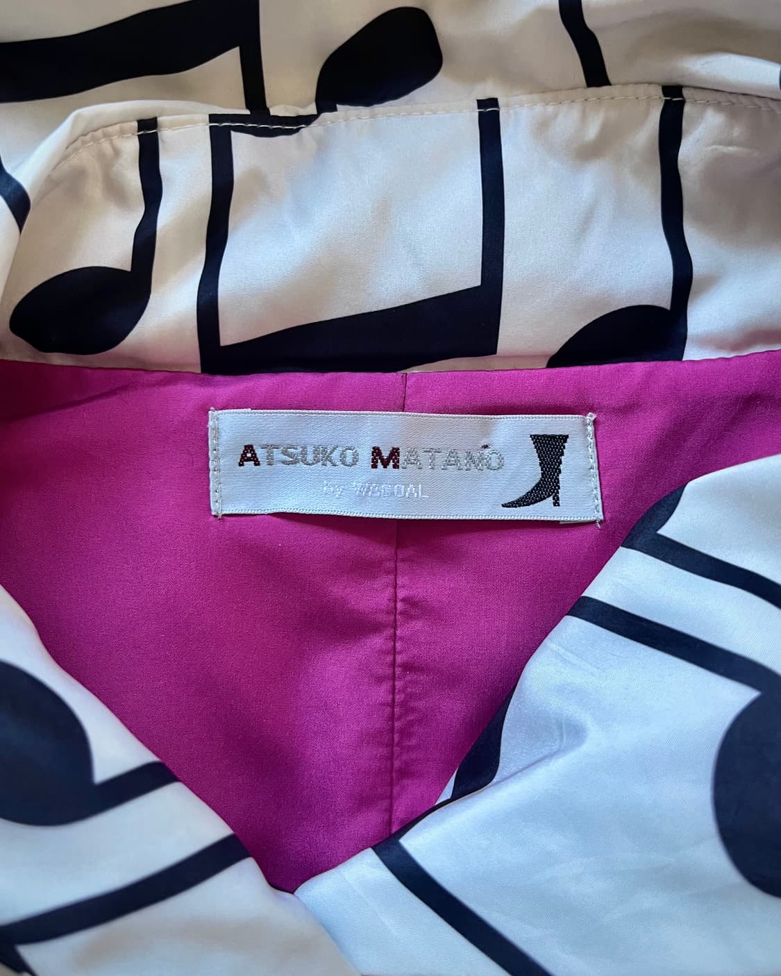 1980-90s ATSUKI ONISHI Music Print Vest 상품이미지5