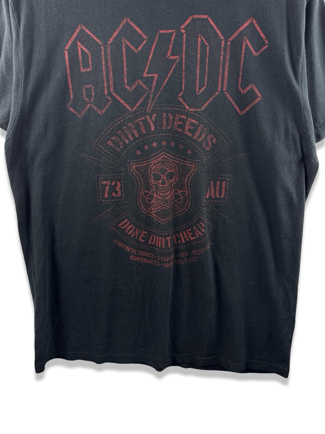 AC/DC 그래픽 반팔티셔츠2093 상품이미지3