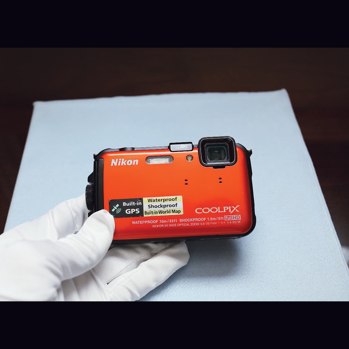 레어<A+급><한글>니콘 쿨픽스 aw100 오렌지 빈티지 디카 상품이미지1