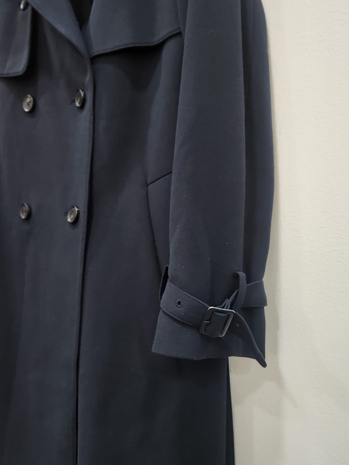 [66] 나인식스뉴욕 96 차르르 트렌치 코트 네이비 여성 66 상품이미지4